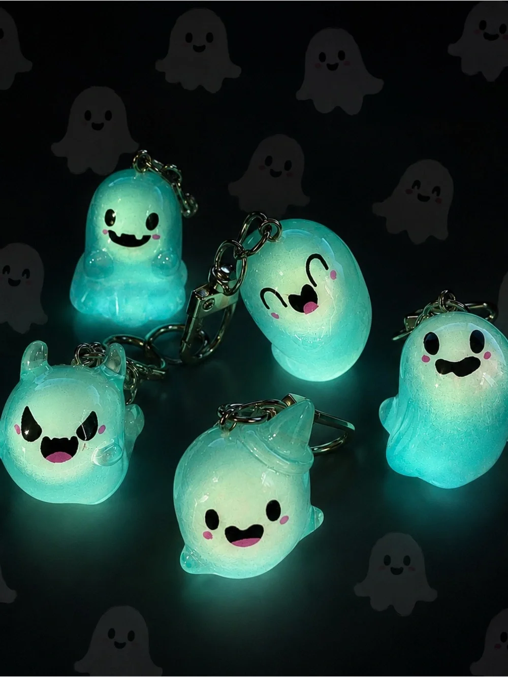 *Buy Now* Your My Little Boo Thang Glow In The Dark Ghost Keychain (1 Random)
